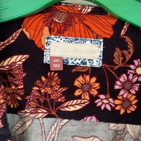 Anthropologie Pilcro corduroy mini dress XXS - Picture 2 of 11